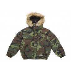 Supreme Facemask 700-Fill Down Puffer Jacket Woodland Camo
