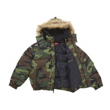 Supreme Facemask 700-Fill Down Puffer Jacket Woodland Camo