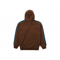 Supreme Falcon Raglan Zip Up Hooded Sweatshirt Natural