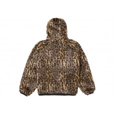Supreme Faux Fur Reversible Hooded Track Jacket Black