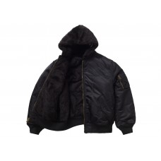 Supreme Faux Fur Reversible MA-1 Black