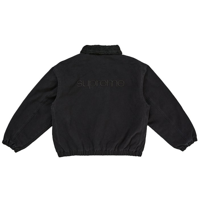 Куртка Supreme Faux Shearling Lined Bomber Jacket (FW26) Black Куртка Supreme Faux Shearling Lined Bomber Jacket (FW26) Black