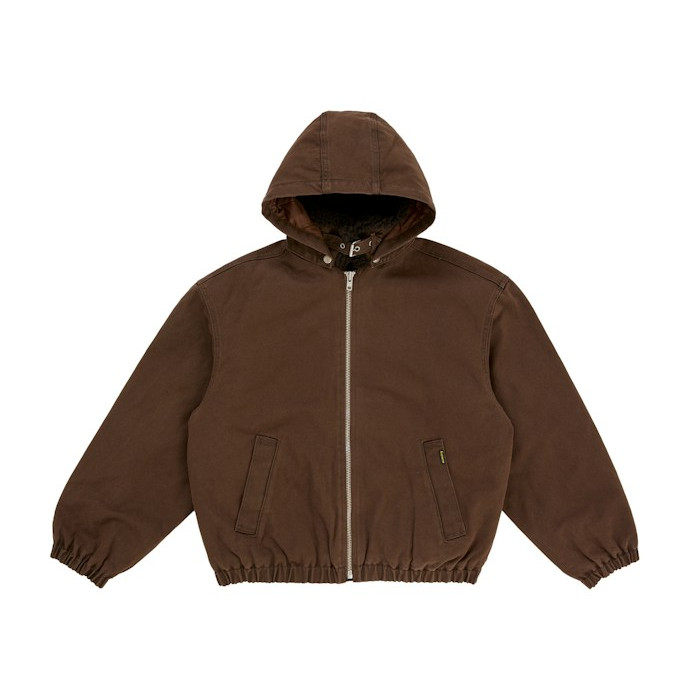 Куртка Supreme Faux Shearling Lined Bomber Jacket (FW26) Brown Куртка Supreme Faux Shearling Lined Bomber Jacket (FW26) Brown