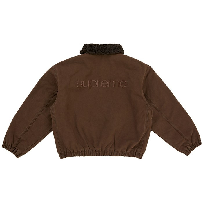 Куртка Supreme Faux Shearling Lined Bomber Jacket (FW26) Brown Куртка Supreme Faux Shearling Lined Bomber Jacket (FW26) Brown