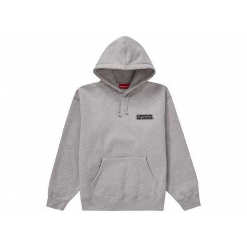 Оригинальный шмот Supreme Fiend Hooded Sweatshirt Heather Grey - 70см