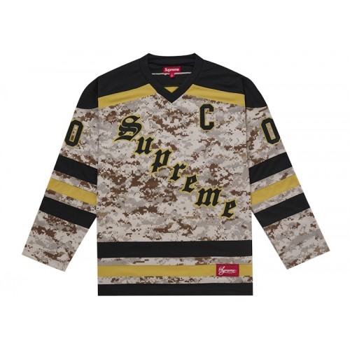 Supreme Fire & Ice Hockey Jersey Digital Camo