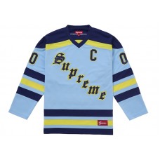 Supreme Fire & Ice Hockey Jersey Light Blue