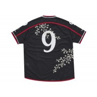 Supreme Floral Soccer Jersey Black