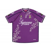 Supreme Floral Soccer Jersey Purple