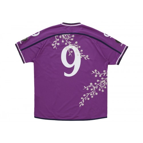 Supreme Floral Soccer Jersey Purple