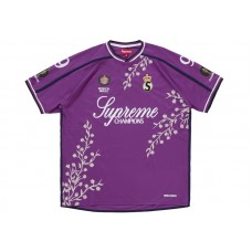 Supreme Floral Soccer Jersey Purple