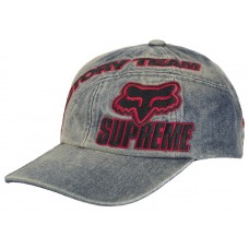 Supreme Fox Racing 6-Panel (FW25) Denim