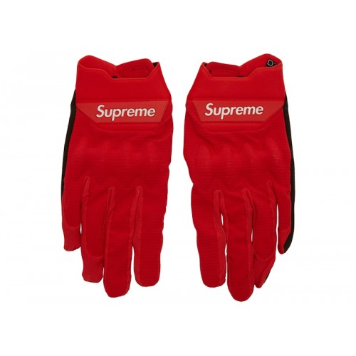 Supreme Fox Racing Bomber LT Gloves Red