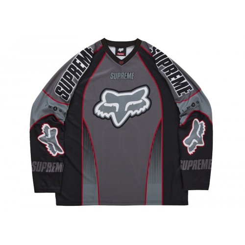 Supreme x Fox Racing DMX Jersey Black