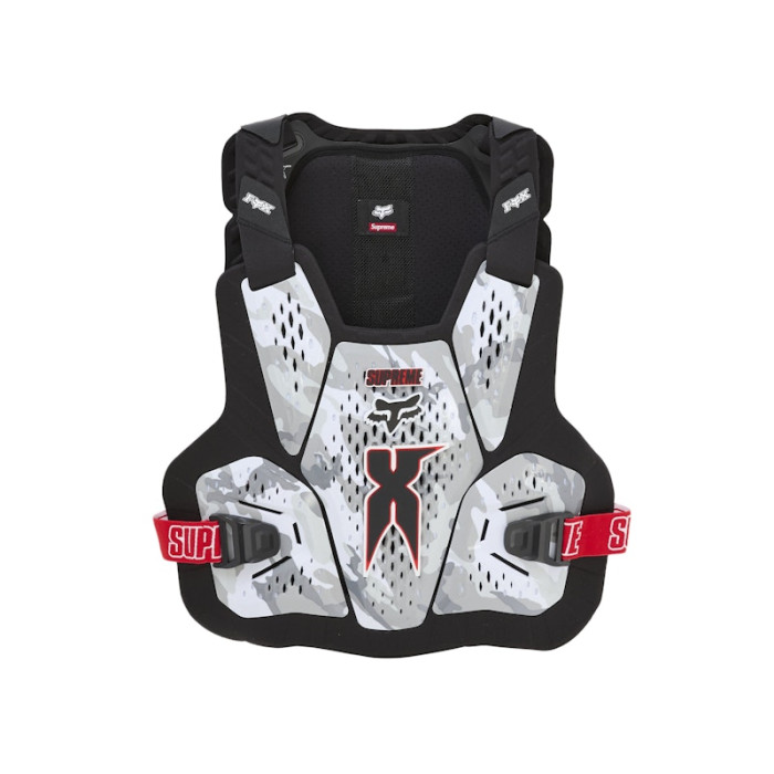 Supreme Fox Racing DMX Raceframe Impact Chest Guard Snow Camo Supreme Fox Racing DMX Raceframe Impact Chest Guard Snow Camo