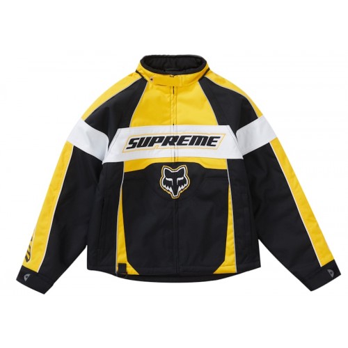 Supreme Fox Racing Jacket Yellow