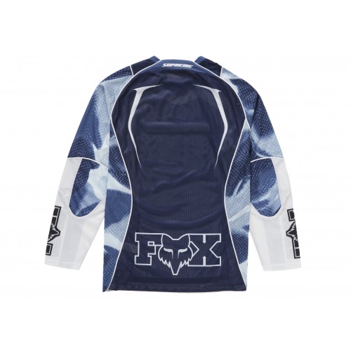 Оригинальный шмот Supreme Fox Racing Jersey Blue