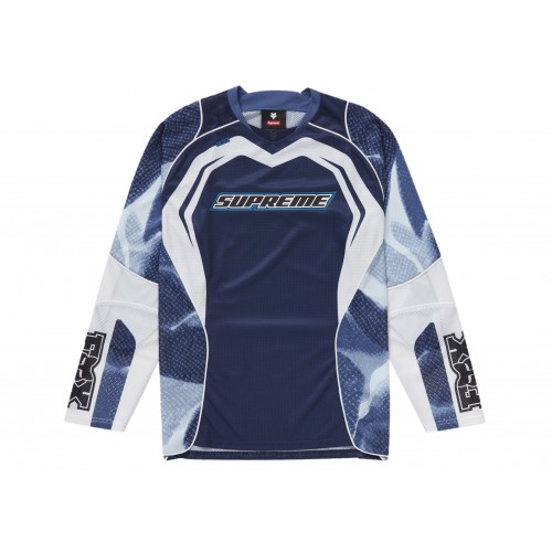 Оригинальный шмот Supreme Fox Racing Jersey Blue