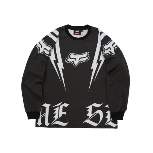 Supreme Fox Racing L/S Top Black Supreme Fox Racing L/S Top Black