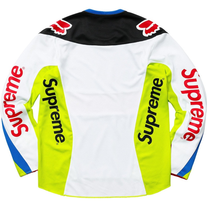 Supreme Fox Racing Moto Jersey Top Multicolor Supreme Fox Racing Moto Jersey Top Multicolor