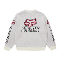 Supreme Fox Racing Sweater White