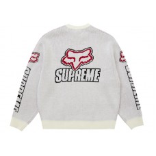 Supreme Fox Racing Sweater White