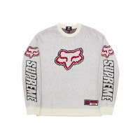 Supreme Fox Racing Sweater White