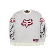Supreme Fox Racing Sweater White