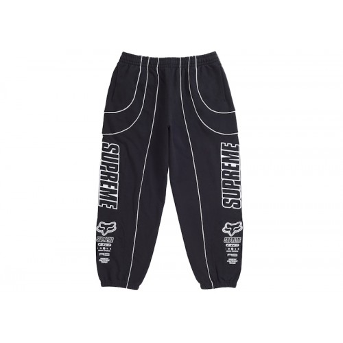 Supreme x Fox Racing Sweatpant Black