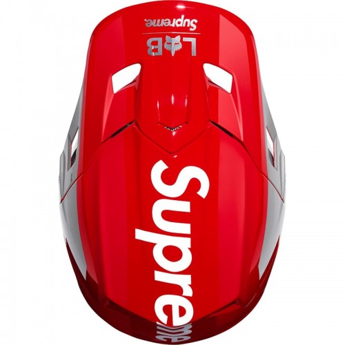 Supreme Fox Racing V2 Helmet Red