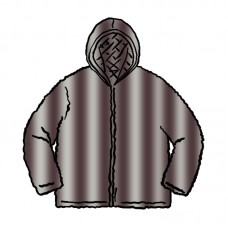 Supreme Fuax Fur Reversible Hooded Jacket Black