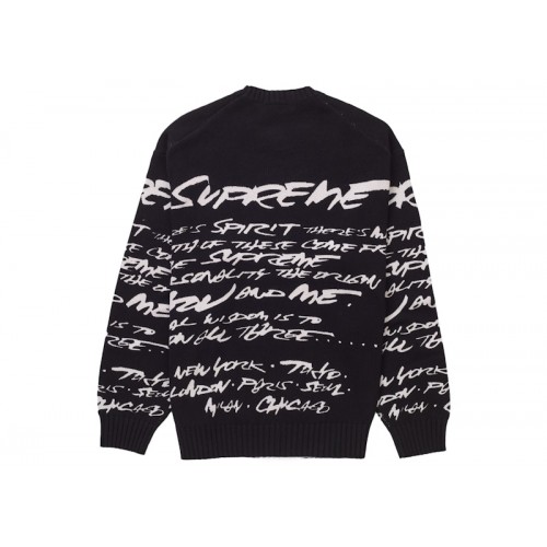 Оригинальный шмот Supreme Futura Sweater Black