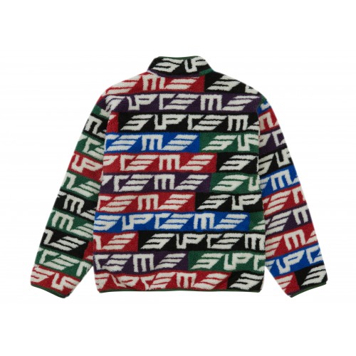 Оригинальный шмот Supreme Geo Reversible WINDSTOPPER Fleece Jacket Multicolor - 70см