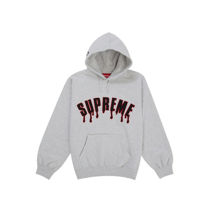 Худи Supreme Ghostface Arc Hooded Sweatshirt Ash Grey Худи Supreme Ghostface Arc Hooded Sweatshirt Ash Grey