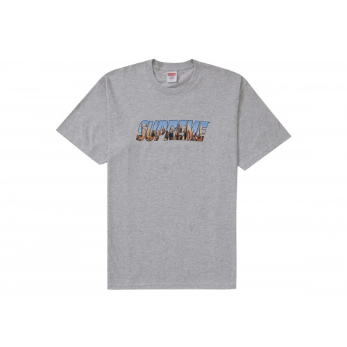 Оригинальный шмот Supreme Gotham Tee Ash Grey