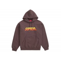 Supreme Gradient Hooded Sweatshirt Brown