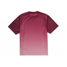 Supreme Gradient Mesh Stripe Jersey Magenta