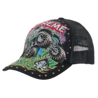Supreme Grave Digger Mesh Back 5-Panel Black