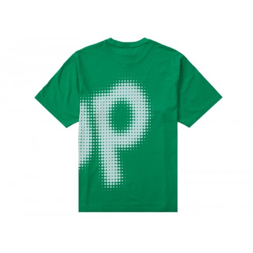 Оригинальный шмот Supreme Halftone S/S Top Bright Green