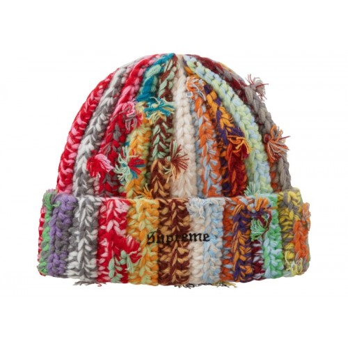 Supreme Hand Tied Beanie Multicolor