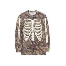 Supreme Hanes Bones Thermal Crew 1 Pack Woodland Camo