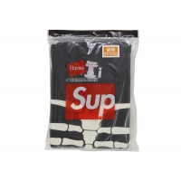 Supreme Hanes Bones Thermal Crew FW25 (1 Pack) Black