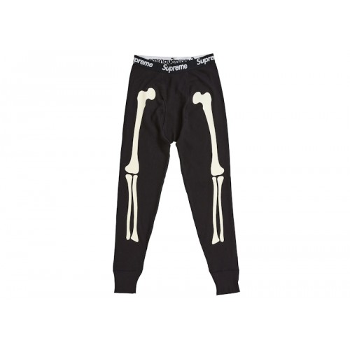 Supreme Hanes Bones Thermal Pant FW25 (1 Pack) Black