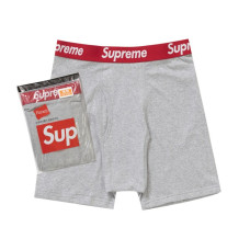 Supreme Hanes Boxer Briefs (2 Pack) Heather Grey