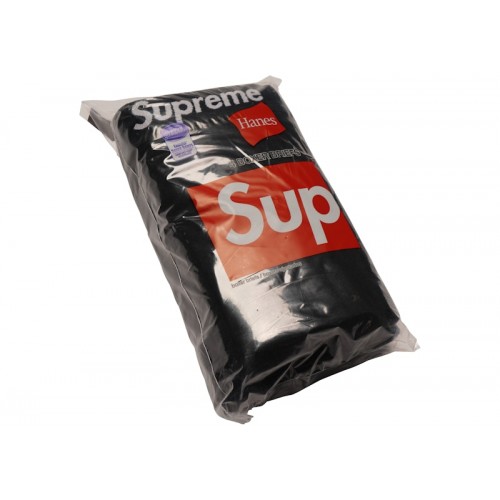 Supreme Hanes Boxer Briefs (4 Pack) Black