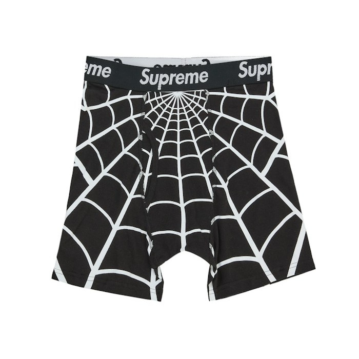 Комплект трусов Supreme Hanes Spider-Man Boxer Briefs (2 Pack) Black Комплект трусов Supreme Hanes Spider-Man Boxer Briefs (2 Pack) Black