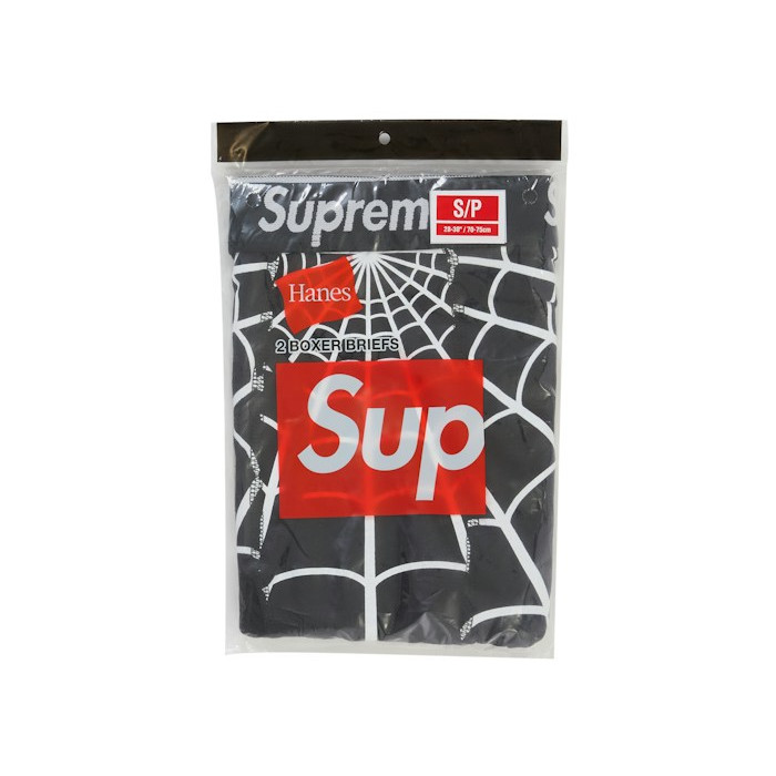 Комплект трусов Supreme Hanes Spider-Man Boxer Briefs (2 Pack) Black Комплект трусов Supreme Hanes Spider-Man Boxer Briefs (2 Pack) Black