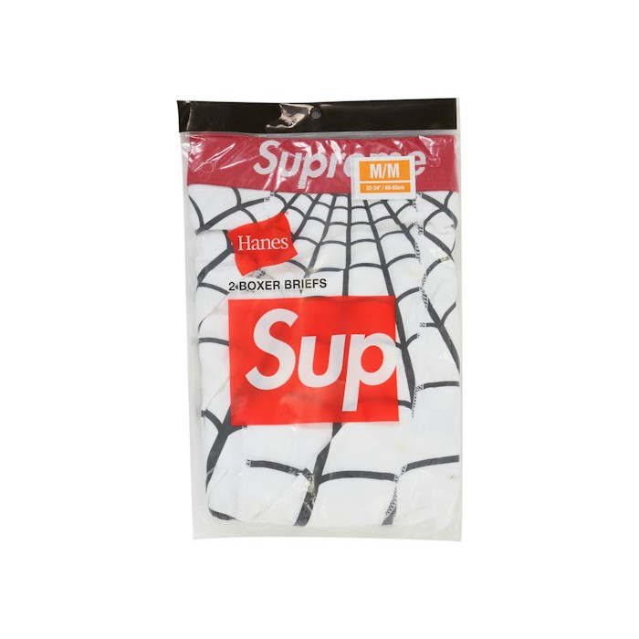 Набор трусов Supreme Hanes Spider-Man Boxer Briefs (2 Pack) White Набор трусов Supreme Hanes Spider-Man Boxer Briefs (2 Pack) White