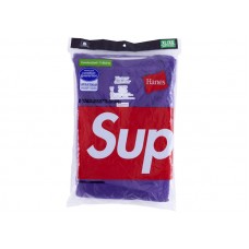Supreme Hanes Tagless Tees (2 Pack) Purple