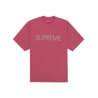 Supreme Hearts Studded S/S Top Red